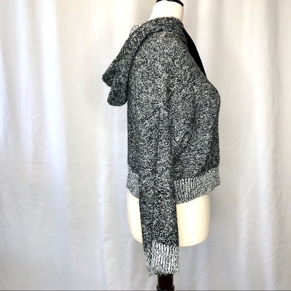 Anthropologie Ruby Moon cropped hooded sweater XS - Picture 4 of 10